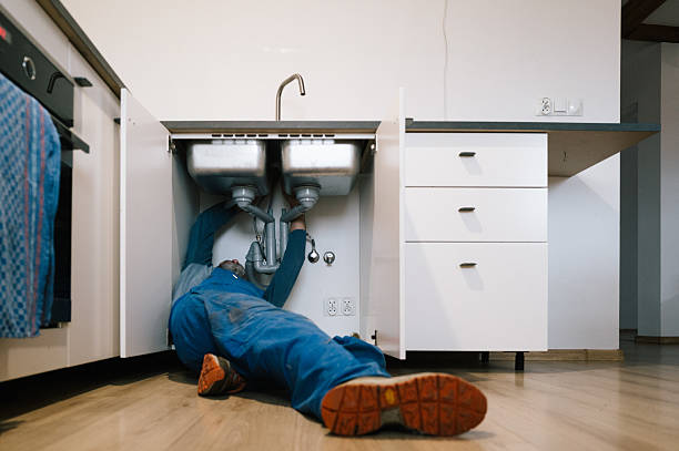 Professional Plumbing technician working in Zarephath, NJ
